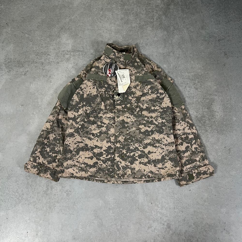 US Army ACU Field Jacket Short UCP Digital Camo Ripstop Outdoor Hunting Size M